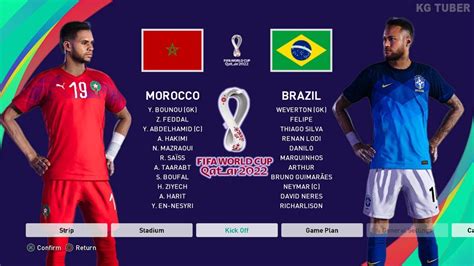 brazil vs morocco world cup 2022